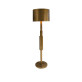 CJ107 BURNISHED BRASS FLOOR LAMP